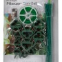 Jardinion Pflanzenclip Set, 61-teilig, grüne Rankhilfe für Pflanzen.