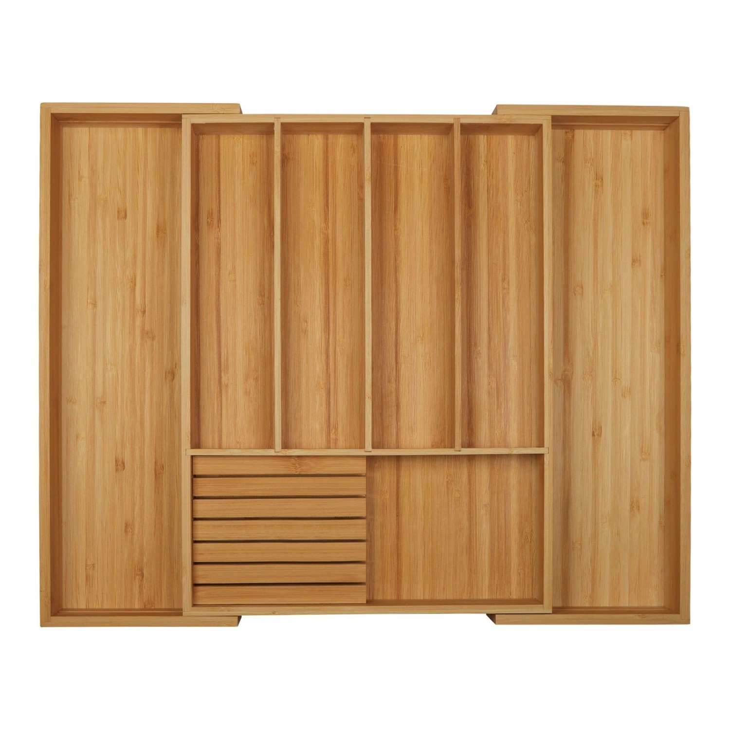 SOTECH ORGA-BOX UNIVERSAL Besteckkasten Bambus Verstellbar Für Schrankbreit günstig online kaufen