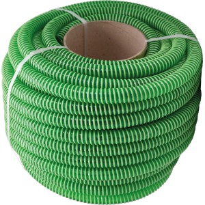 60 x 70 mm Schlauch mit Spirale aus PVC grün