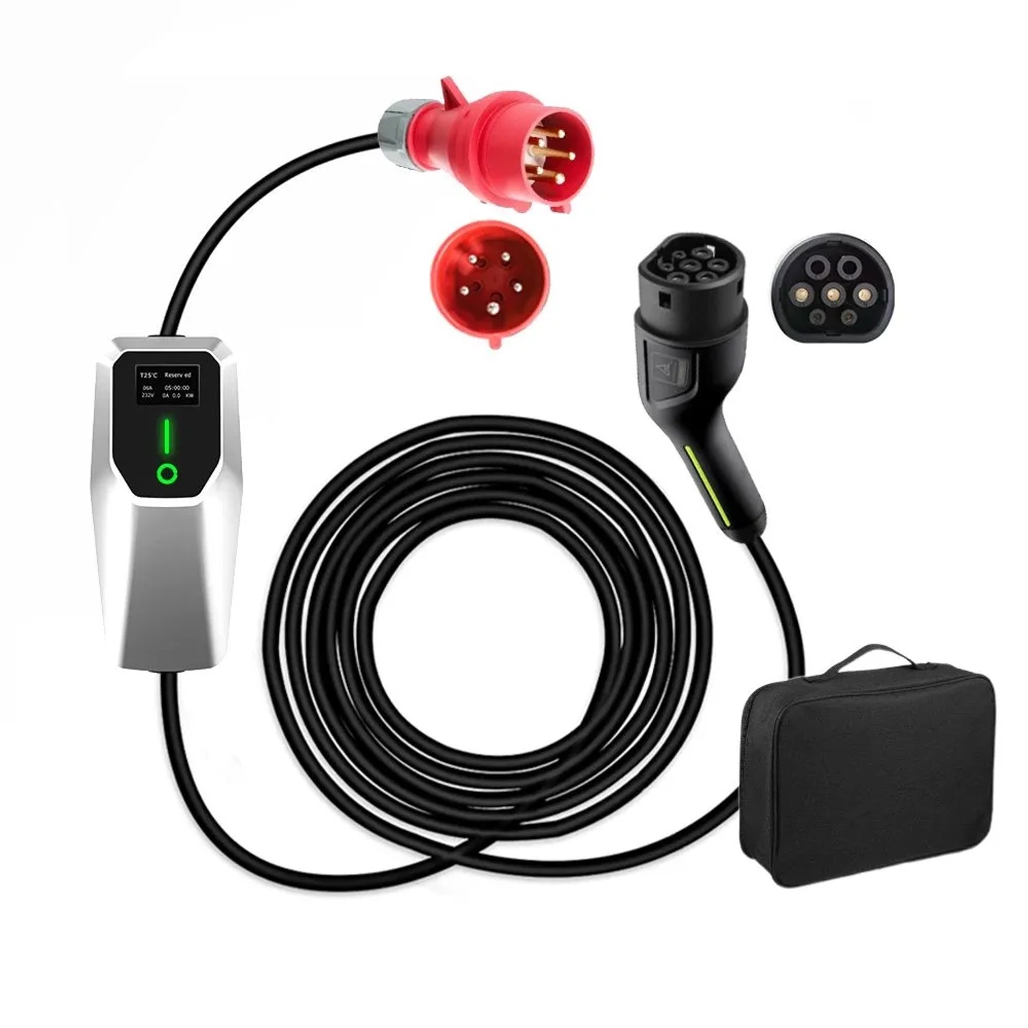 Junsun Typ 2 Ladekabel 11Kw Ev Ladegerät
