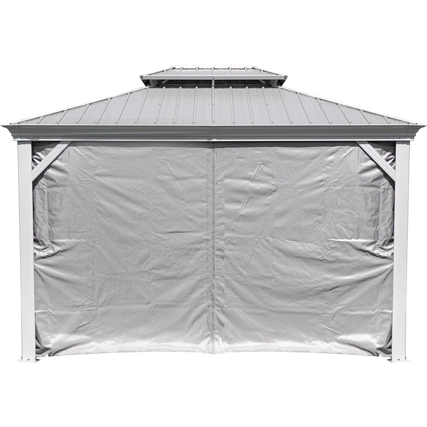 Sojag Vorhang-Set für Aluminium Pavillon Messina 10 x 12 Taupe