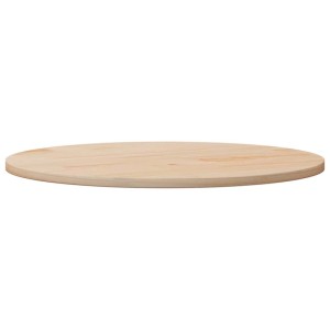 vidaXL Tischplatte Ø90x2,5 cm Massivholz Kiefer 813650
