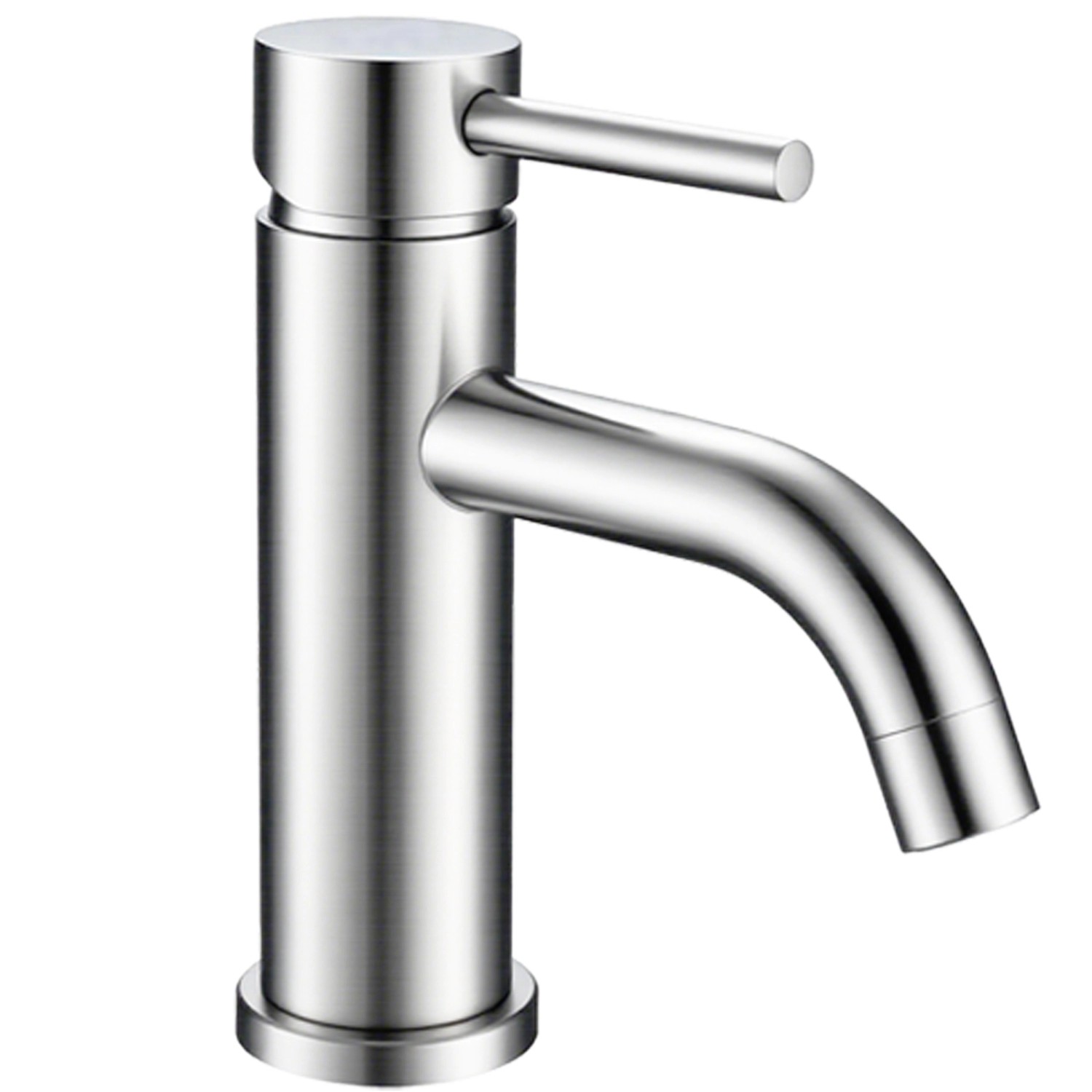 AICA Wasserhahn Silber Bad Niedriger Waschtischarmatur Waschbecken Armature günstig online kaufen