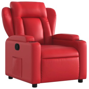vidaXL Relaxsessel Rot Kunstleder 372432