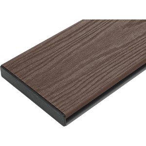 Terrassendiele WPC Braun/Grau Coxextrudiert 2,3 cm  x 13,8 cm x 290 cm