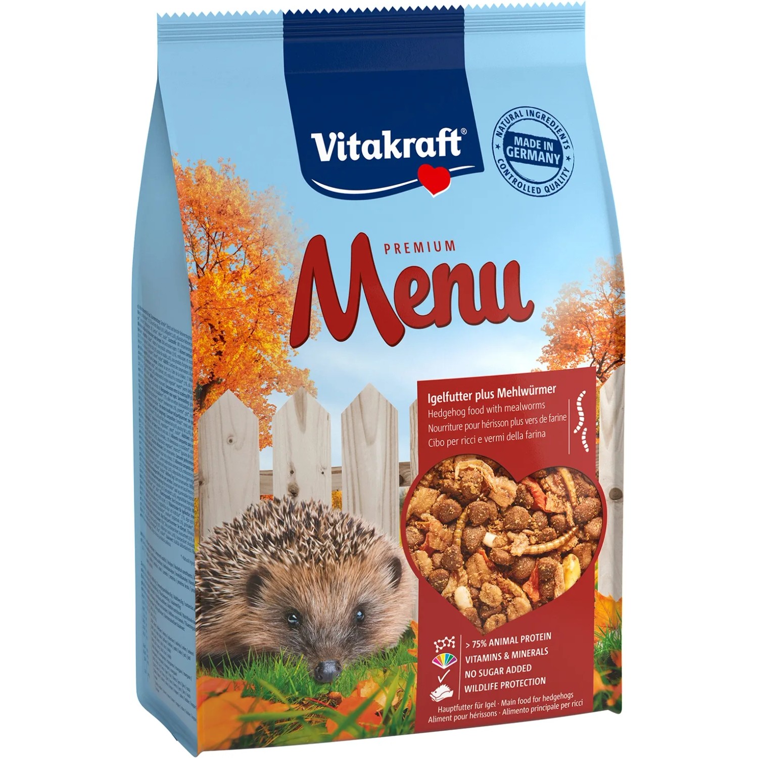 Vitakraft Futter fr Igel Trockenfutter Premium Menu 600 g kaufen bei OBI