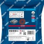 Bosch Expert Fiberscheibe X-Lock R781, Ø 125mm, K36, 5 Stück im blauen Paket.