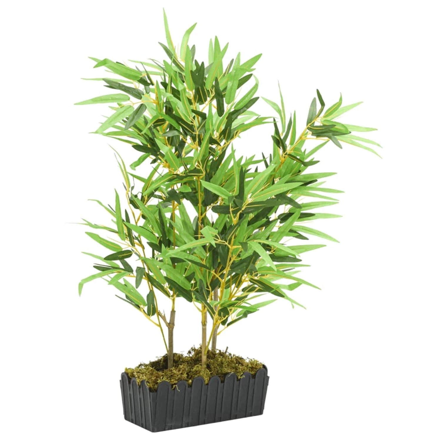 furnicato Bambusbaum Künstlich 500 Blätter 80 cm Grün günstig online kaufen