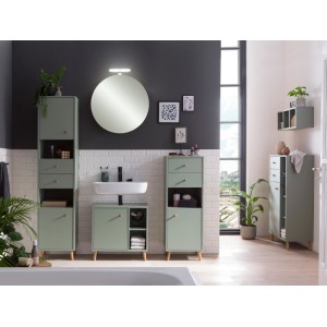 Schildmeyer Hakenpaneel Bjarne 19,5 cm x 55,9 cm x 33 cm Pistazie