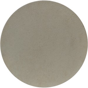 Graue, runde Trittplatte Circle aus Beton, Ø 39 cm, für Gartenwege.