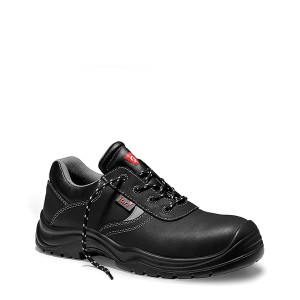 Schwarzer Jori Sicherheitshalbschuh Basic Compo Low S3 Gr. 43 für sicheres Arbeiten.