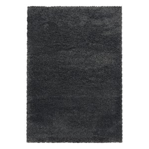 Grauer Ayyildiz Hochflorteppich Fluffy 3500, 240x340 cm. Shaggy Teppich für Wohnräume.