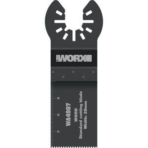 Worx Endcut Sägeblatt WA4987, 28 mm, für Multifunktionswerkzeuge.
