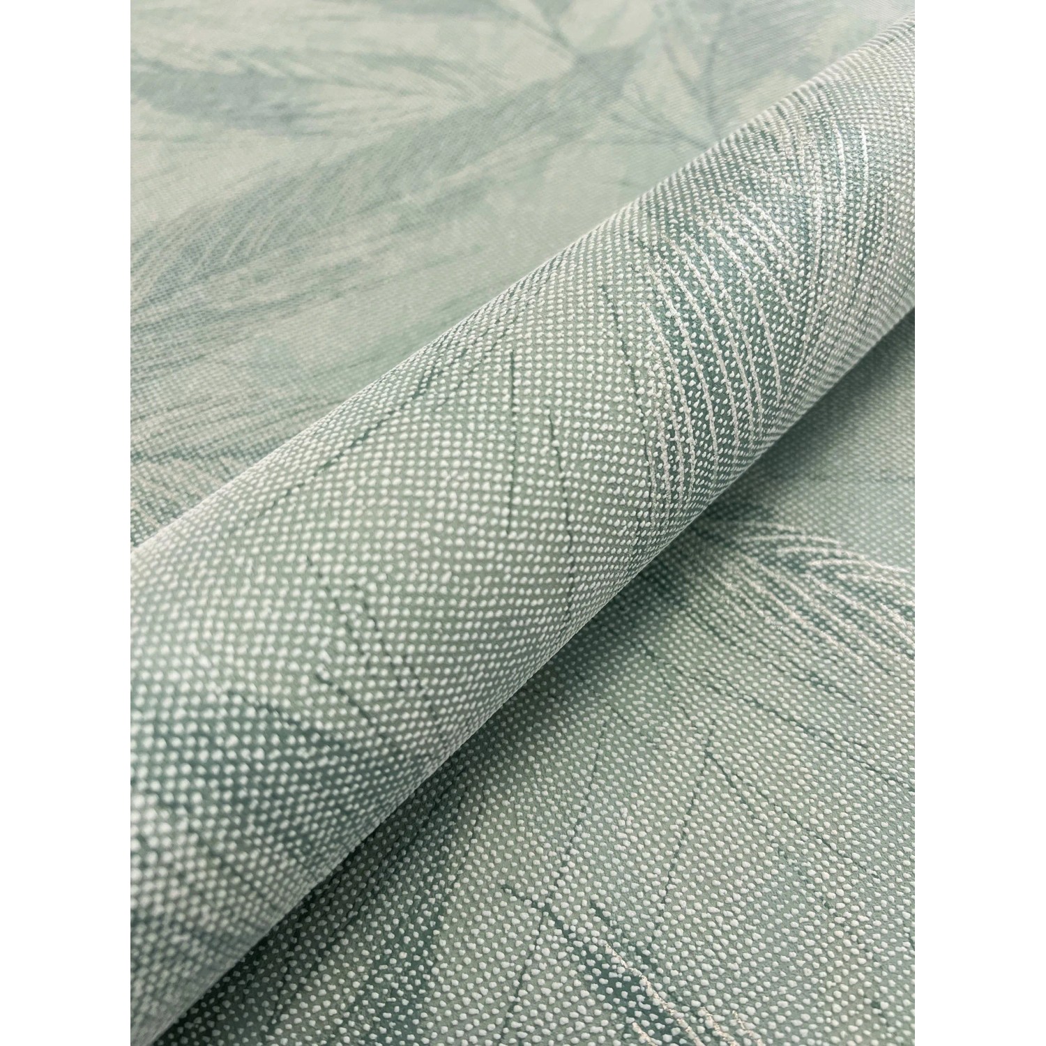 Newroom Vliestapete Denisa Grün Blätter Skandinavisch Strukturiert FSC® günstig online kaufen