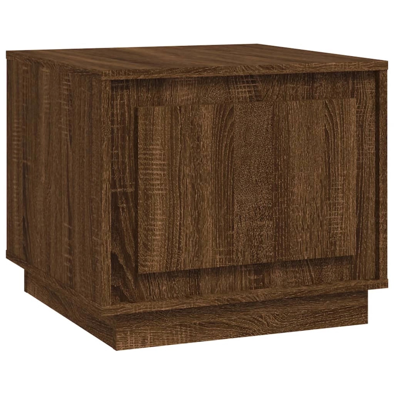 Vidaxl Couchtisch Braun Eichen-optik 51x50x44 Cm Holzwerkstoff günstig online kaufen