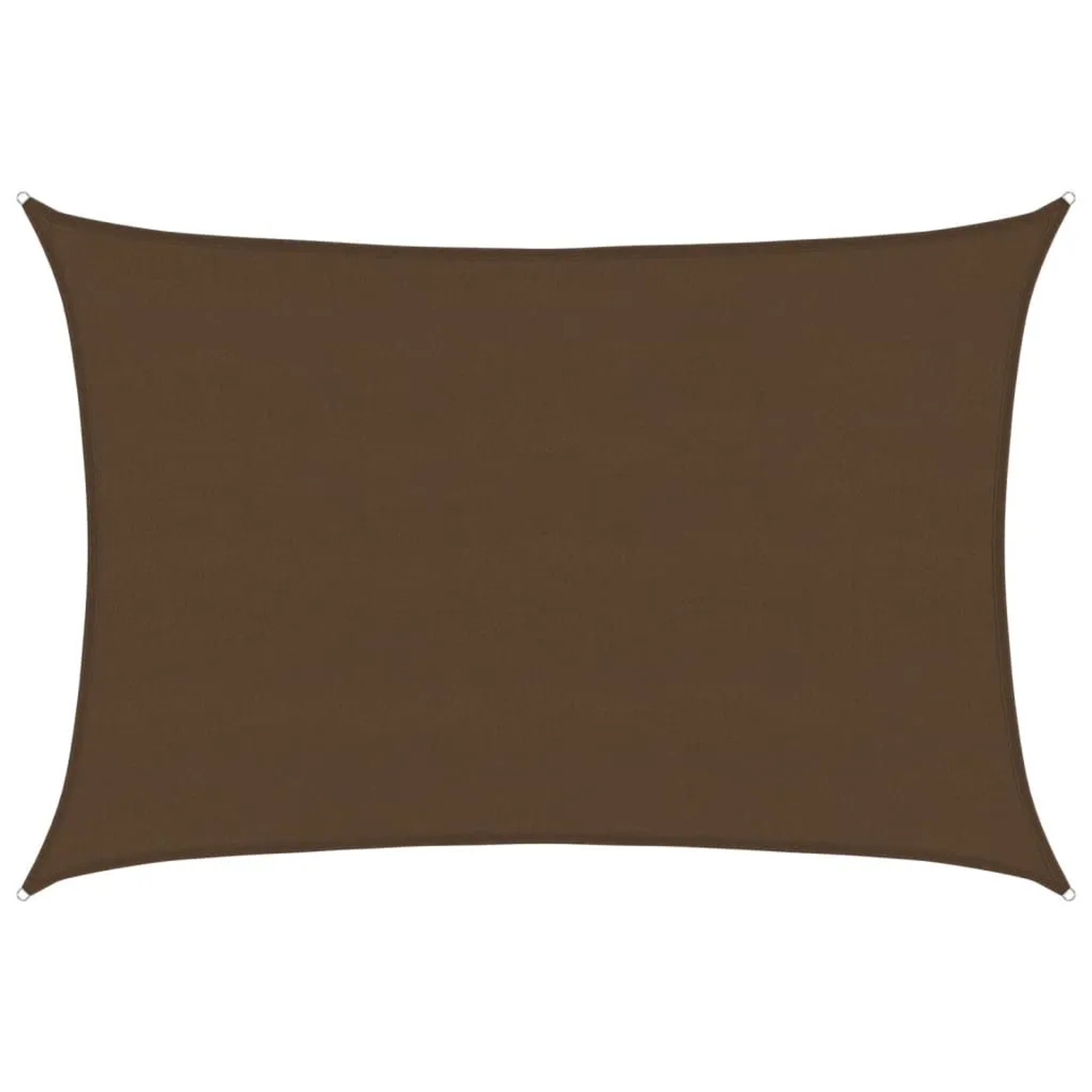 vidaXL Sonnensegel 160 g/m² Braun 5x6 m HDPE 311796