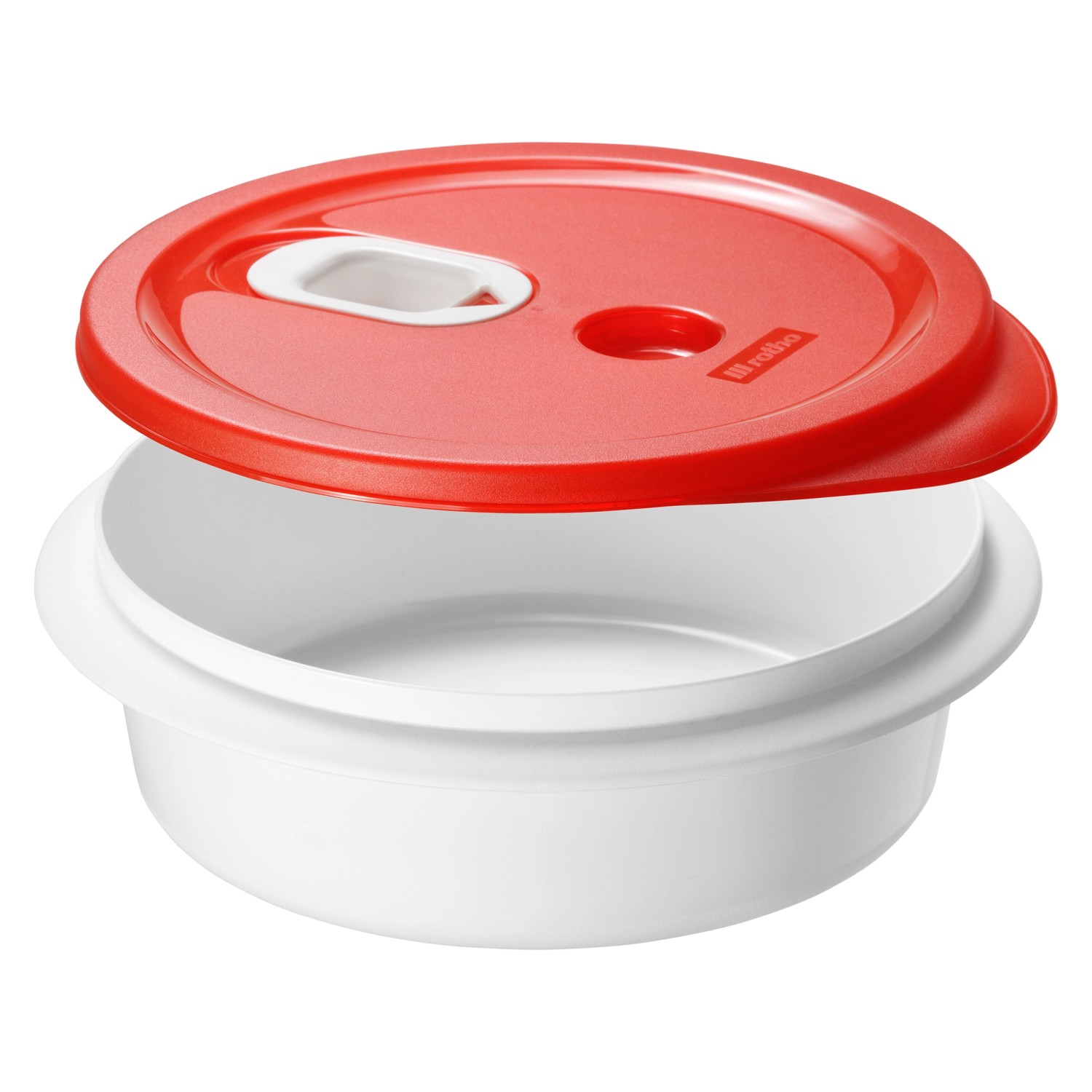 Rotho Mikrowellenteller Micro Clever Tief 1 l Papaya