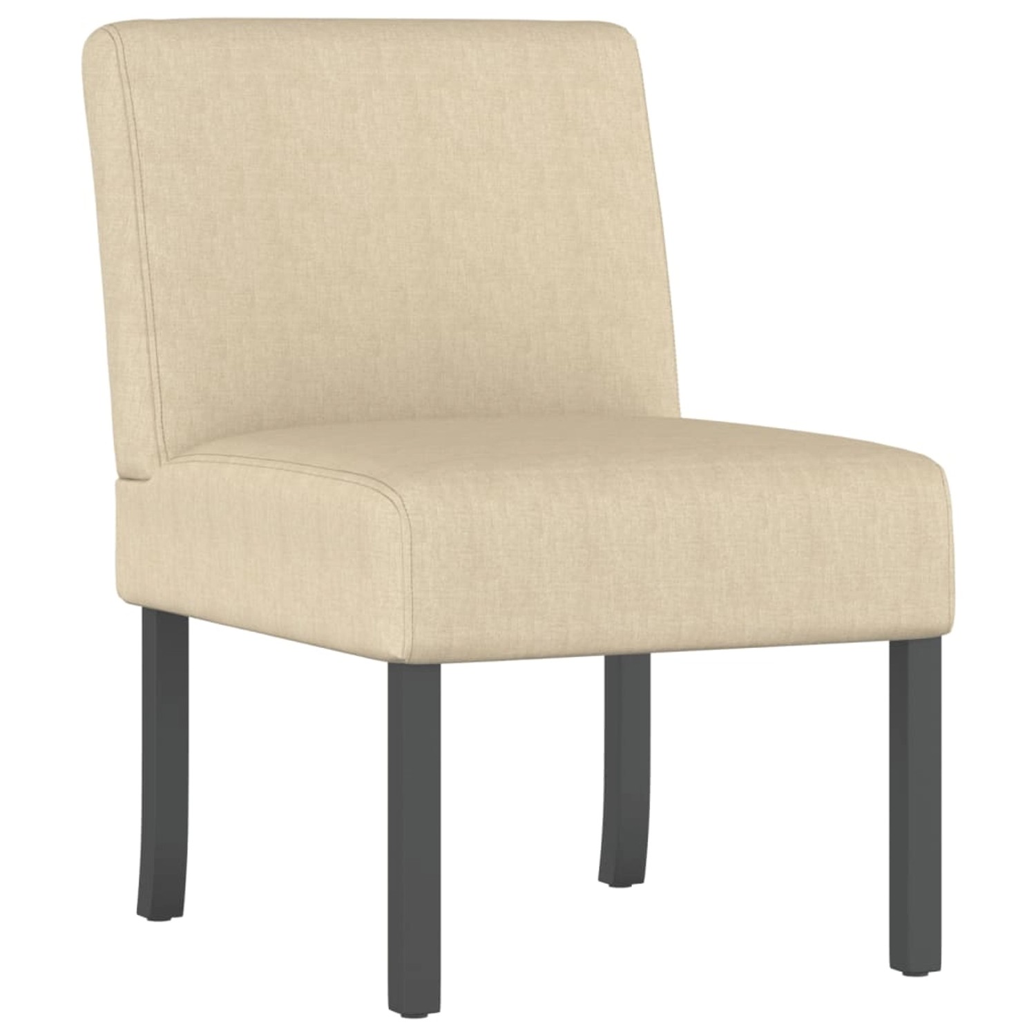 vidaXL Polsterstuhl Creme Stoff 352456 günstig online kaufen