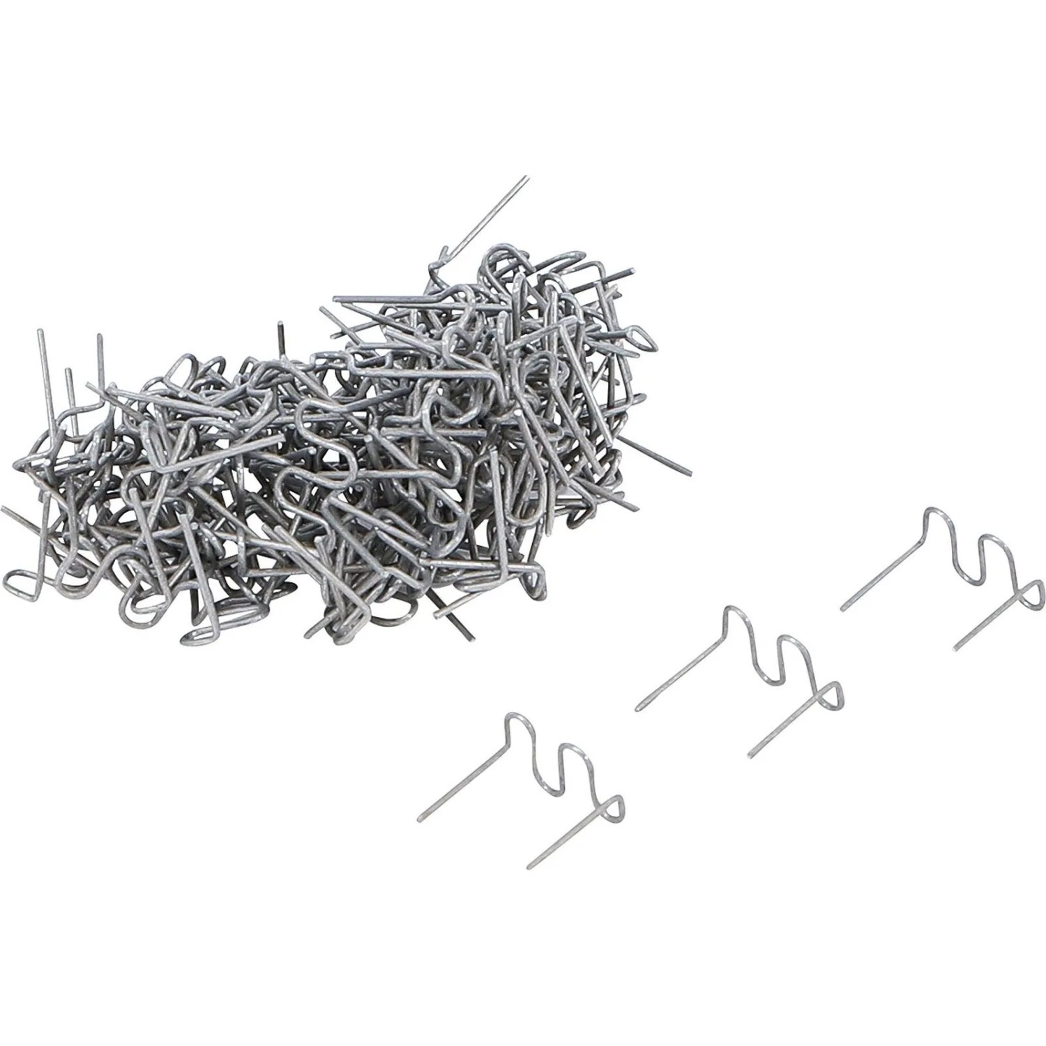 BGS Reparaturklammern Satz Wellenform 0 8 Mm 100Tlg  73353