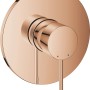 Grohe Essence Einhand-Brausebatterie Warm Sunset für Unterputzmontage.