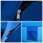 vidaXL Strandzelt 2 Personen Azurblau Quick Release Wasserdicht 4005302_13