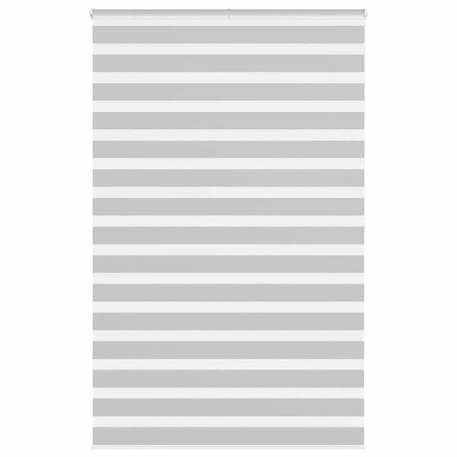 vidaXL Doppelrollo Hellgrau 150x200 cm Stoffbreite 145,9 cm Polyester 40144 günstig online kaufen