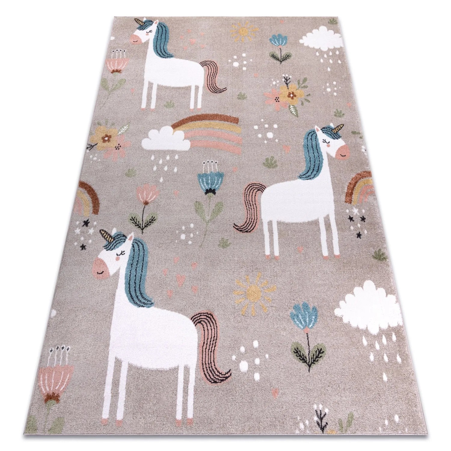 RugsX Teppich Fun VG17106 Beige 280cm 370cm