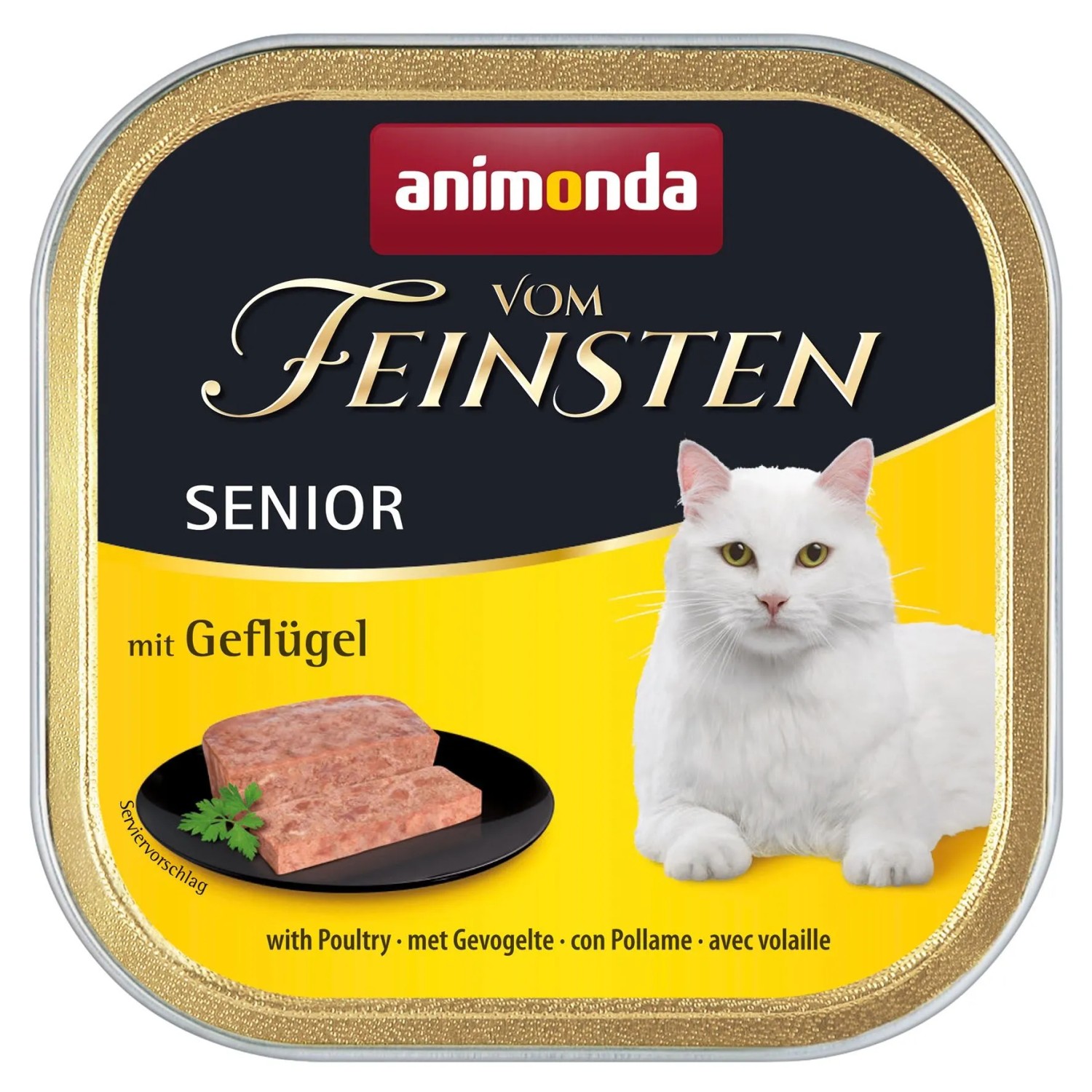 Vom Feinsten Katzen-Nassfutter Senior Geflügel 100 g