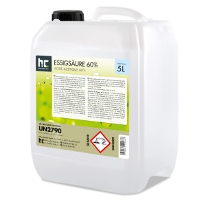 Kanister Höfer Chemie Essigsäure 60%, 2x5l, für Reinigung und Haushalt.