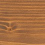 Holzbrett behandelt mit Osmo Dekorwachs Transparent Nussbaum, Detailaufnahme der Holzstruktur.