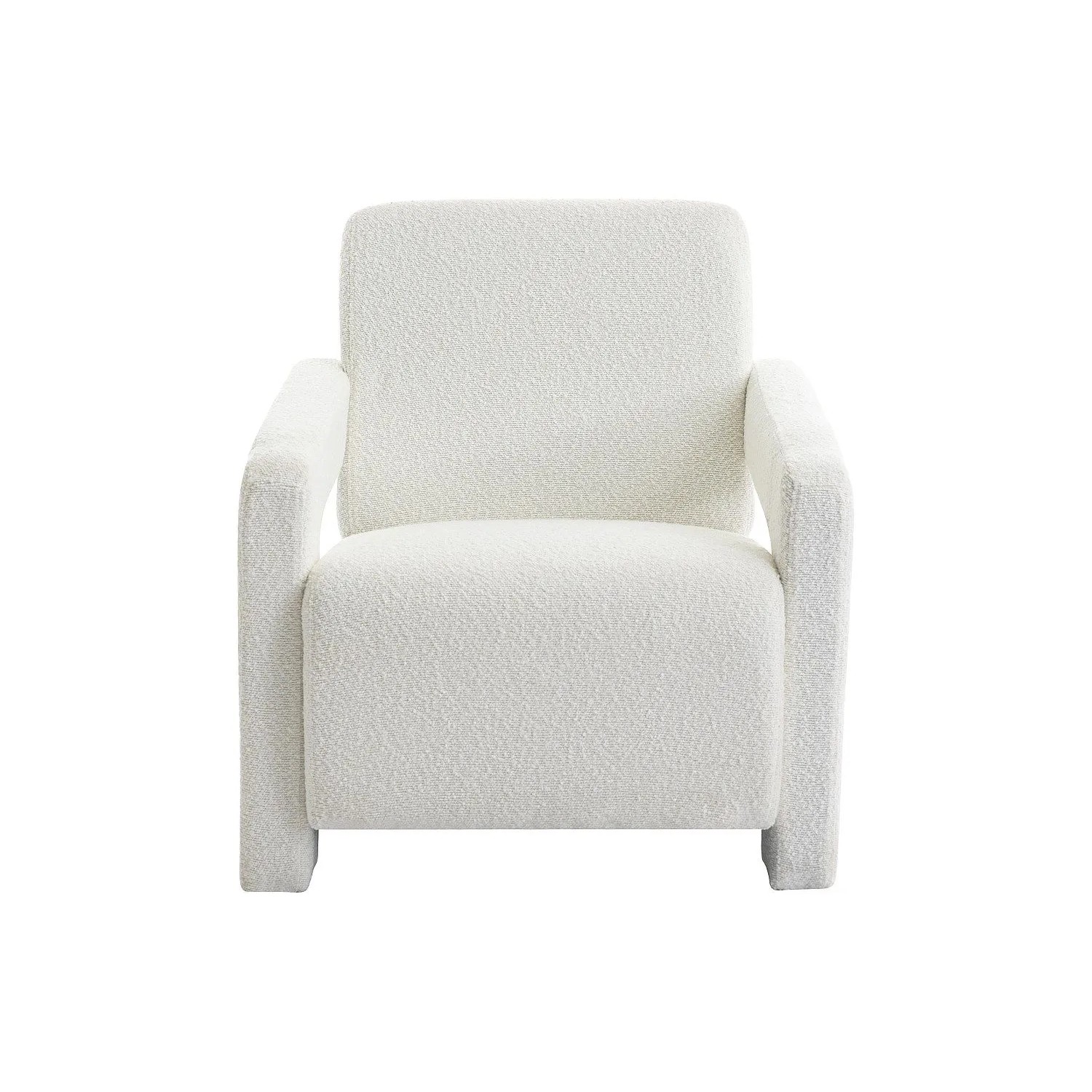 Vente-unique Sessel Mit Gerader Rückenlehne Isparta Weiß 65 cm