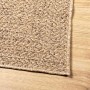 Beiger vidaXL Teppich (200x290 cm) in Juteoptik für Innen und Außen.