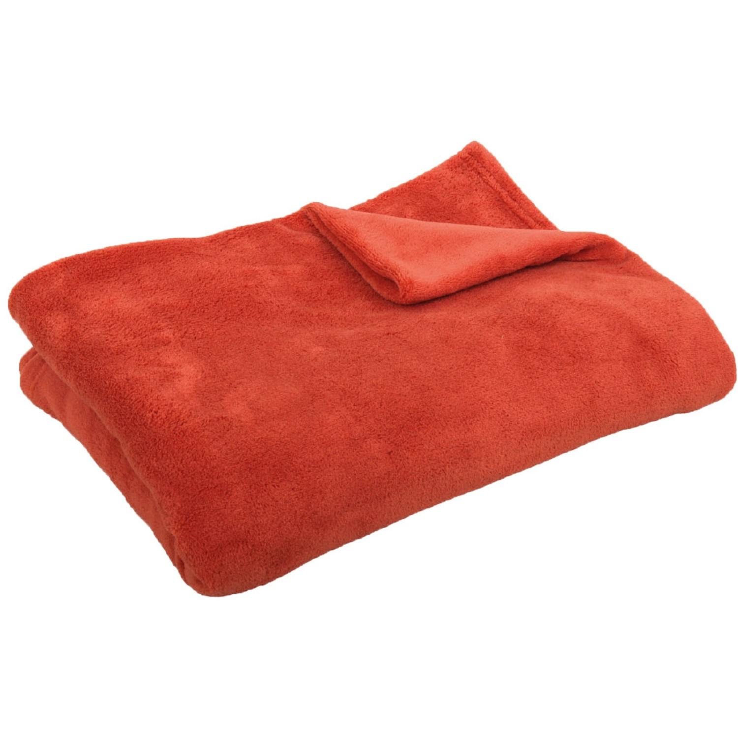 Bestlivings Babydecke Mikrofaser in Terracotta, 70x100 cm, weiche Kuscheldecke.