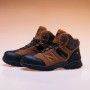 New Balance Allsite S3 Sicherheitsstiefel in Braun-Schwarz, Größe 40. Arbeitsschuhe mit Zehenkappe und Fersenstütze.
