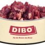 Dibo Katzen-Barf Rindfleisch im Napf, Frostfutter für Katzen.