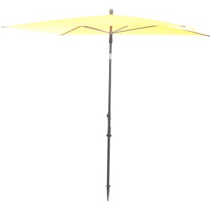 Siena Garden City to Go Schirmständer, grau, 100 cm, mit Einschraubhülse für Camping und Garten.