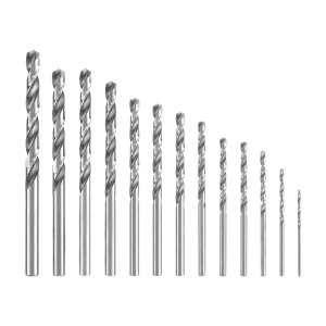 Einhell Metallbohrer-Set, 13-teilig, HSS-G Stahlbohrer in verschiedenen Größen.