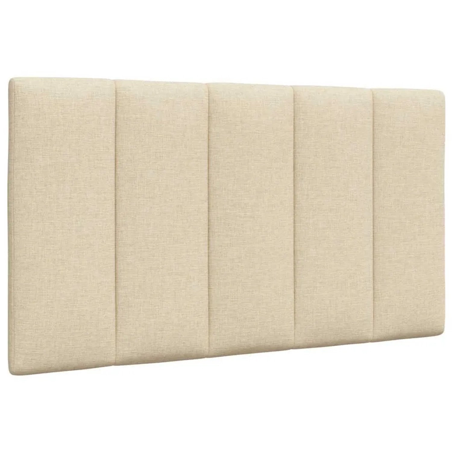 vidaXL Kopfteil-Kissen Hanko Creme 80 cm Stoff 4019140