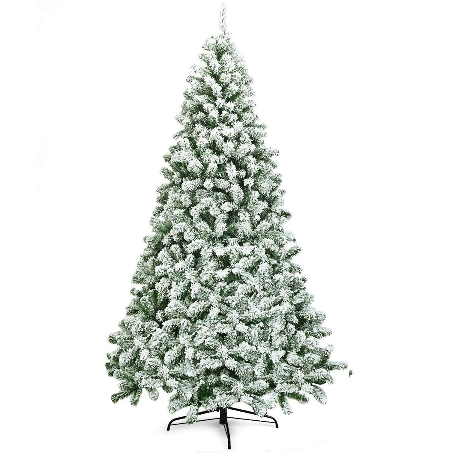 Costway Künstlicher Weihnachtsbaum 1346 Spitzen PVC 225cm