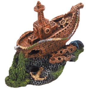 Aqua Della Dekoration Galleon Wreck S 18x11x16 cm