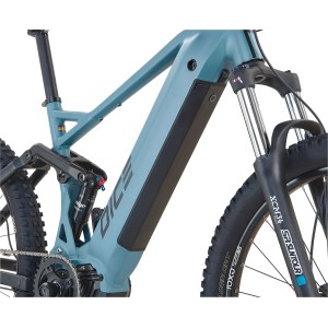 Prophete E-Bike MTB Dice 4.0, Full-Suspension, grau-schwarz matt, 27,5 Zoll.
