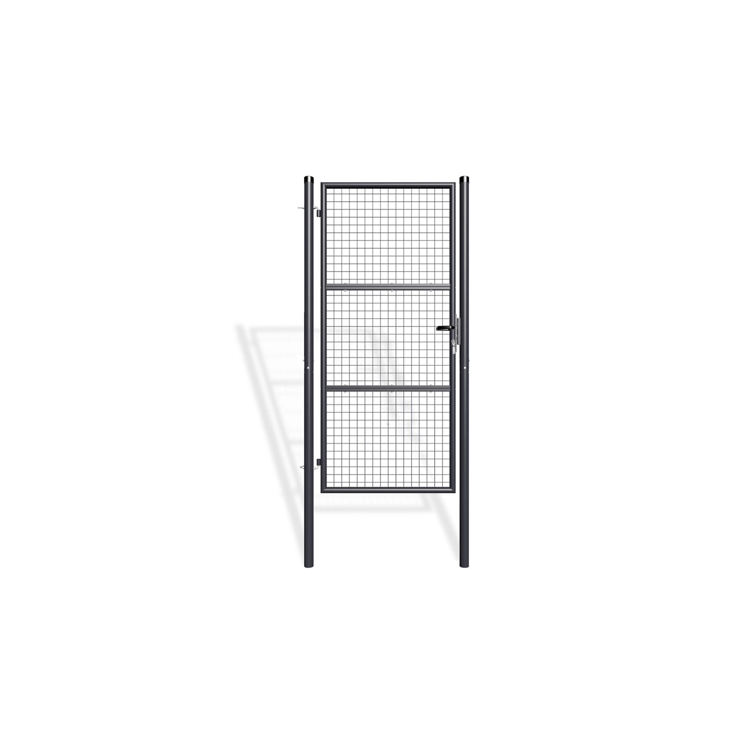 Casanoov Zauntor Metall 1M Olga H 200Cm Grau günstig online kaufen