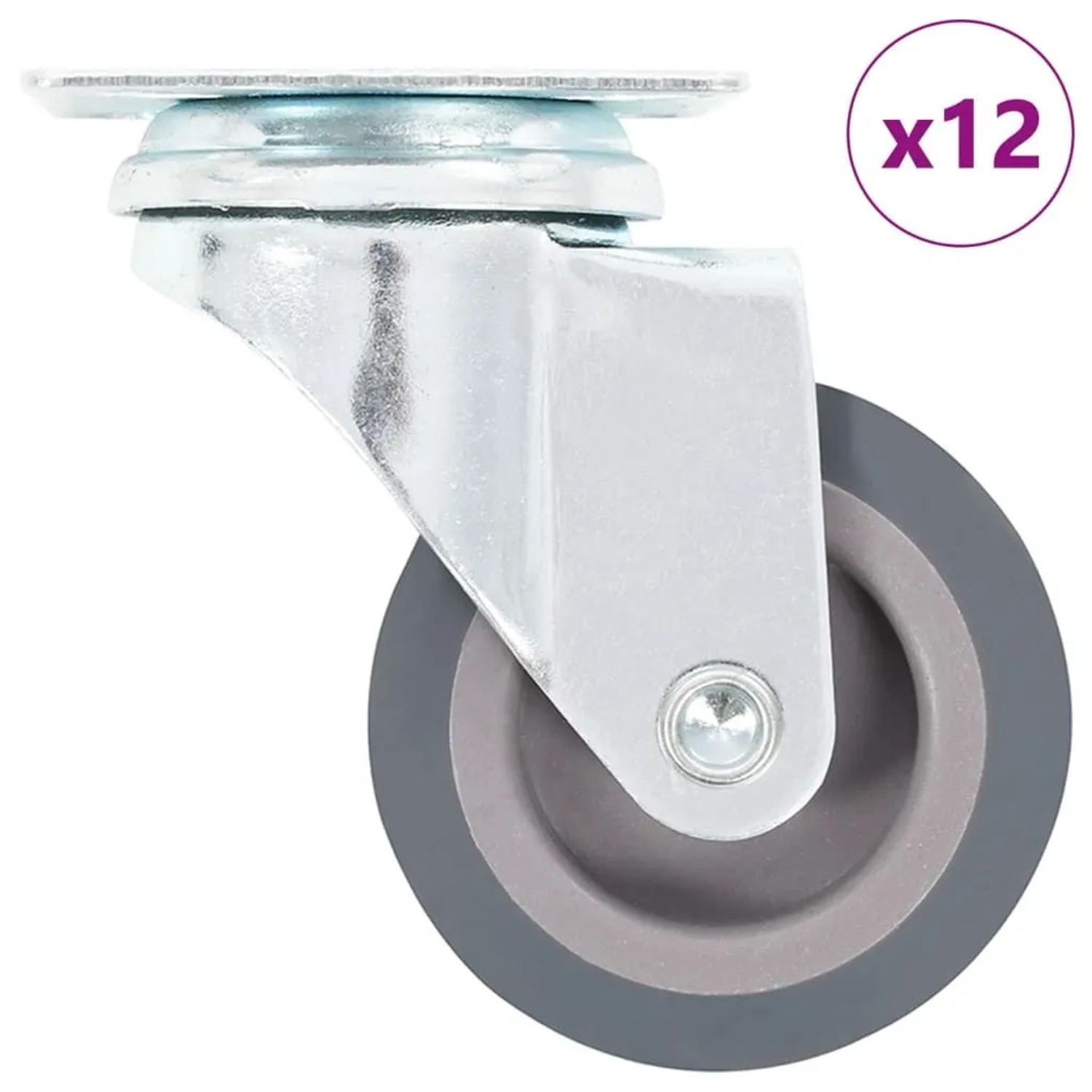 vidaXL 12 Stk Lenkrollen 50 mm 277817