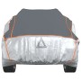 vidaXL Autoabdeckung für SUV, XL, grau/silbern, Hagelschutz, wasserfest, atmungsaktiv.