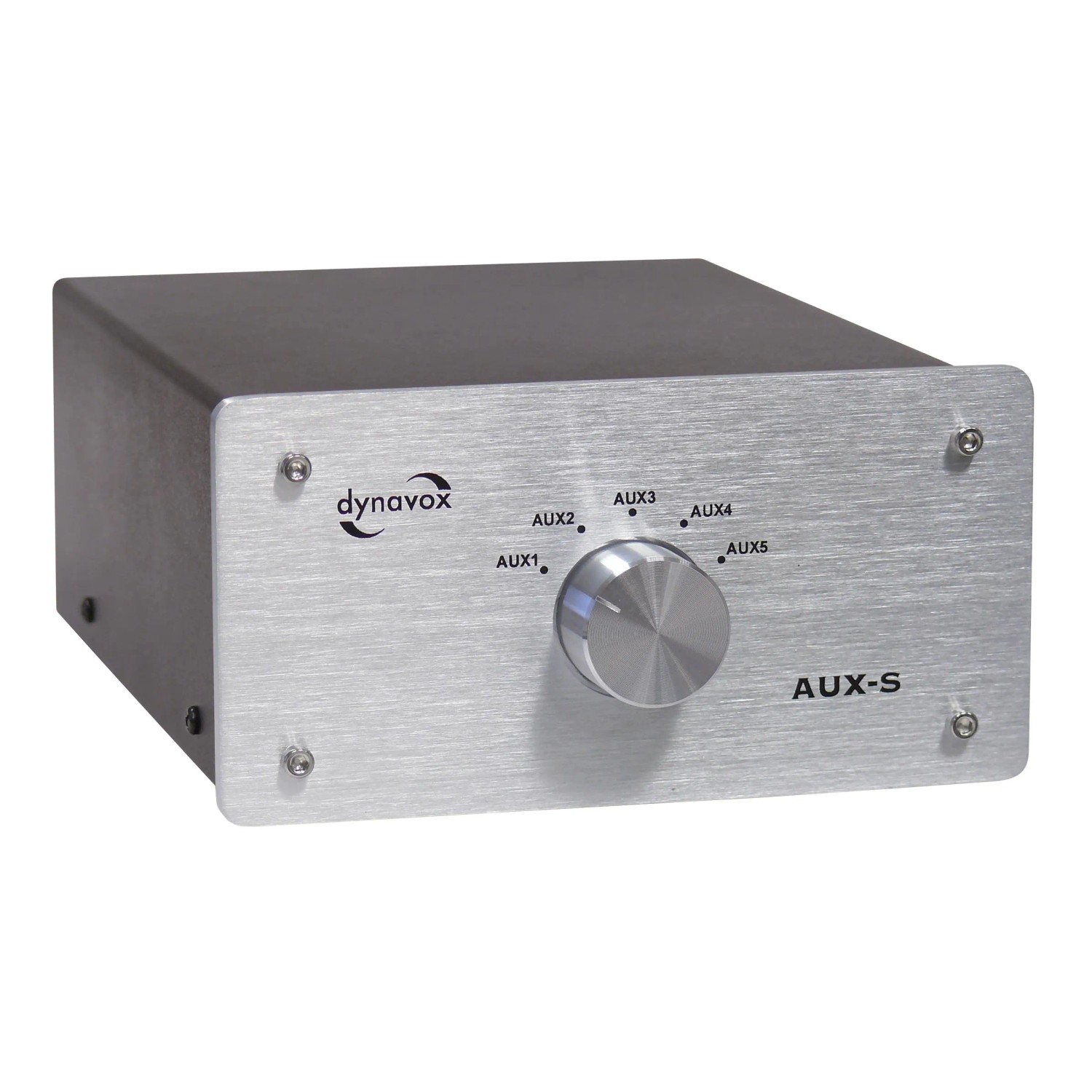 Dynavox HiFi Eingangs-Erweiterung für Verstärker Silber AUX-S