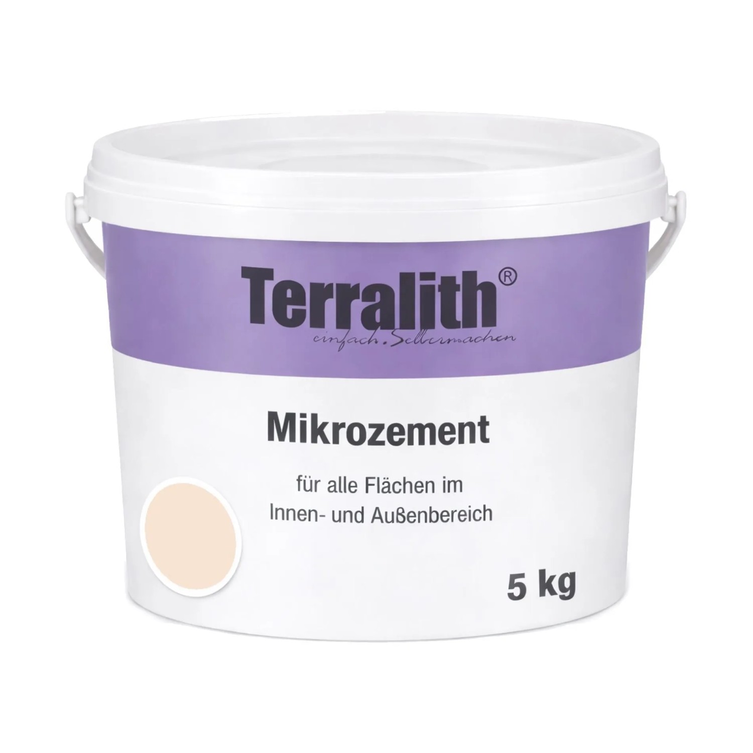 Terralith Mikrozement Fix & Fertig LFW0061 5kg Fein 3,5qm