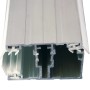 Alu-Schraub-Randprofil, 16 mm, 2 m, für Kunststoffbedachung & Hohlkammerplatten.