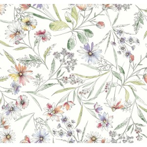 d-c-fix Tischdecke Manhattan Lindsay, rund, 150 cm, mit floralem Muster.