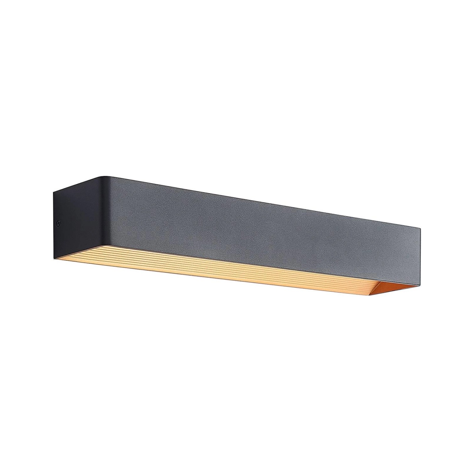 Arcchio LED Wandleuchte Wandlampe Innen Karam 9626362 Modern in Schwarz aus günstig online kaufen