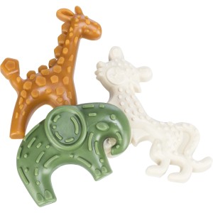 Trixie Veggie Safari Hunde-Snacks in Tierformen: Elefant, Giraffe, Gepard. Glutenfreie Belohnung für Hunde.
